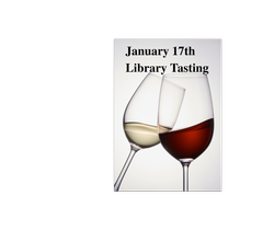 January 17th Library Tasting 2026
